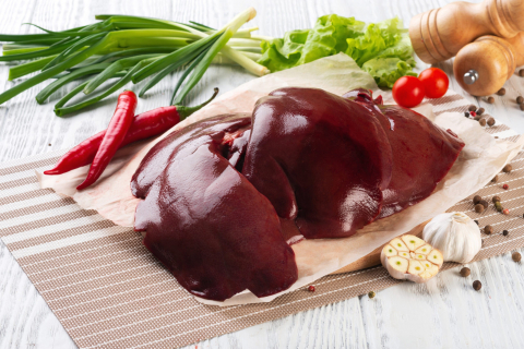 Печень свиная